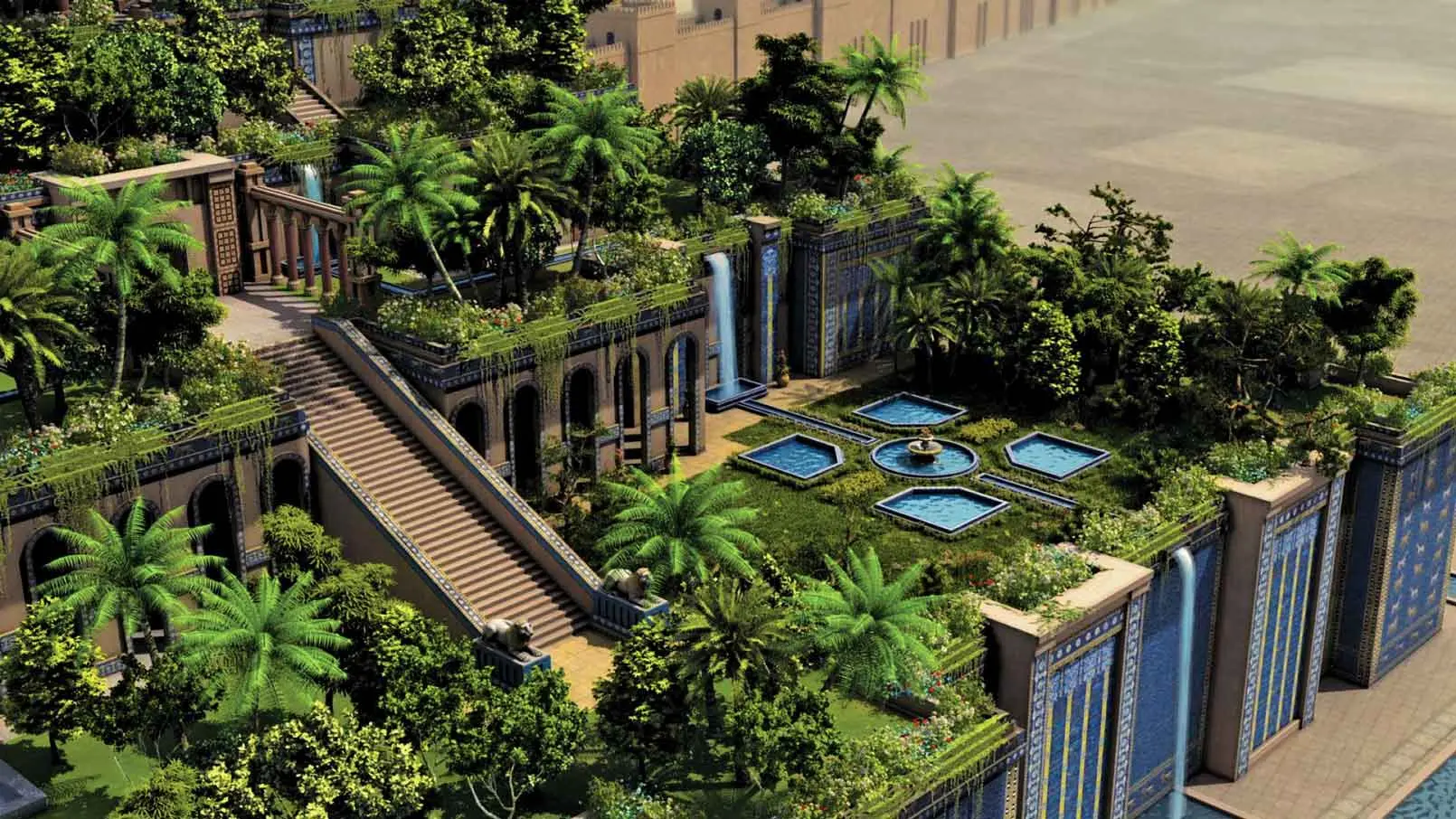 Jardins suspensos da Babilônia eram reais
